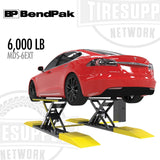 BendPak | Scissor Lift 6,000-lb Capacity - Open-Center Extended Platform Mid-Rise - MDS-6EXT (5175192)