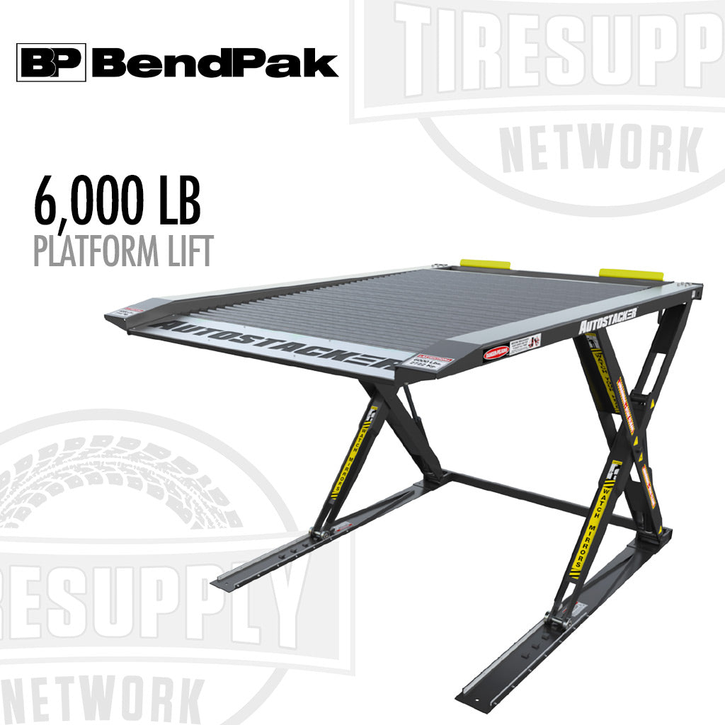 BendPak A6S | Platform Parking Lift 6,000 lb Capacity - Car
