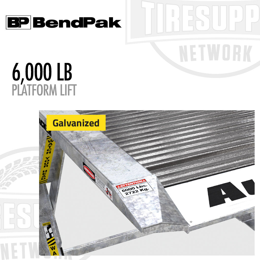 BendPak | Platform Parking Lift 6,000 lb Capacity Car Stacker - A6S (5175274)