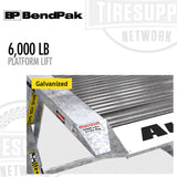BendPak | Platform Parking Lift 6,000 lb Capacity Car Stacker - A6S (5175274)