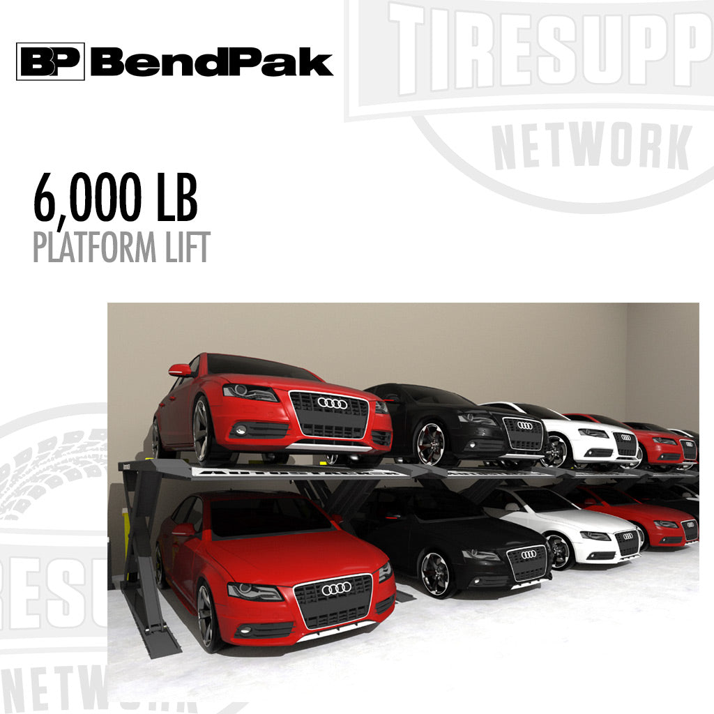 BendPak | Platform Parking Lift 6,000 lb Capacity Car Stacker - A6S (5175274)