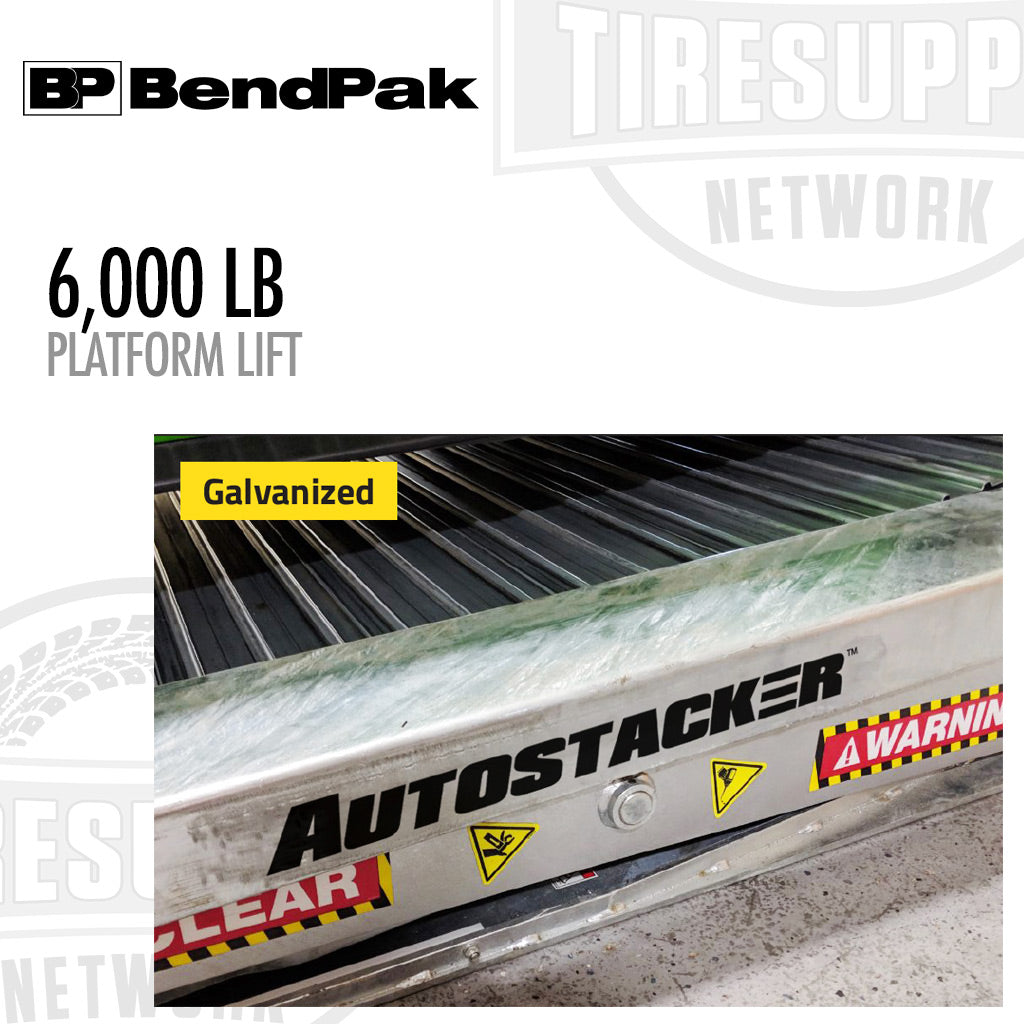 BendPak | Platform Parking Lift 6,000 lb Capacity Car Stacker - A6S (5175274)