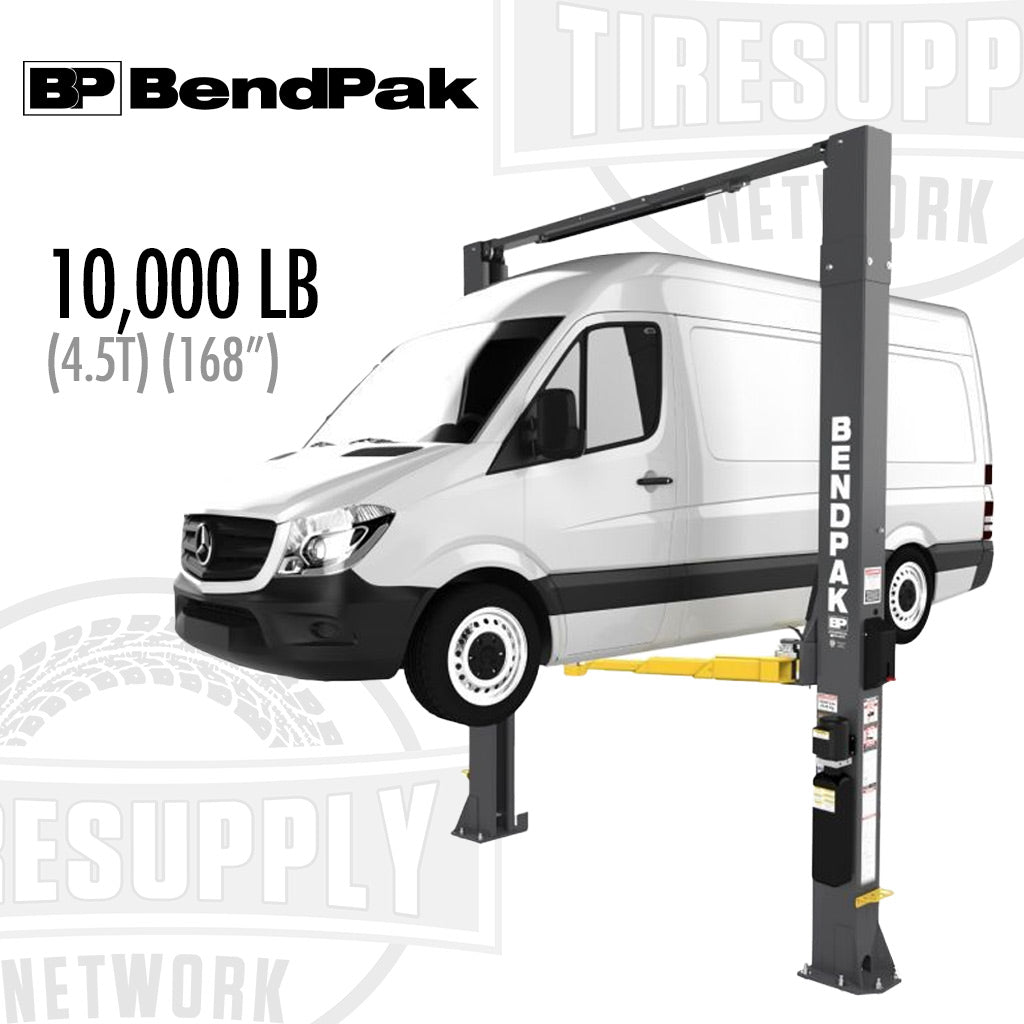 BendPak | 2-Post Lift 10,000 lb Capacity Adaptable Clearfloor - 168" Overall Height - 10AP-168 (5175305)