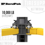 BendPak | 2-Post Lift 10,000 lb Capacity Adaptable Clearfloor - 168" Overall Height - 10AP-168 (5175305)