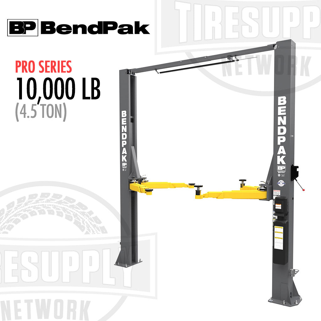 BendPak | 2-Post Lift 10,000 lb Capacity Adaptable Clearfloor - High Rise - 10APX (5175306)