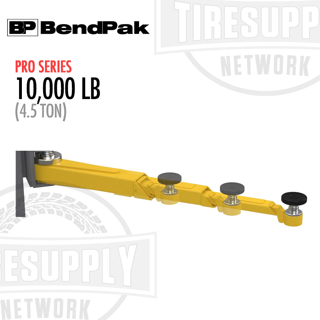 BendPak | 2-Post Lift 10,000 lb Capacity Adaptable Clearfloor - High Rise - 10APX (5175306)