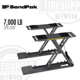 BendPak | Scissor Lift 7,000-lb Capacity - Open-Center Frame Engaging Flush-Mount - SP-7XEF (5175425)