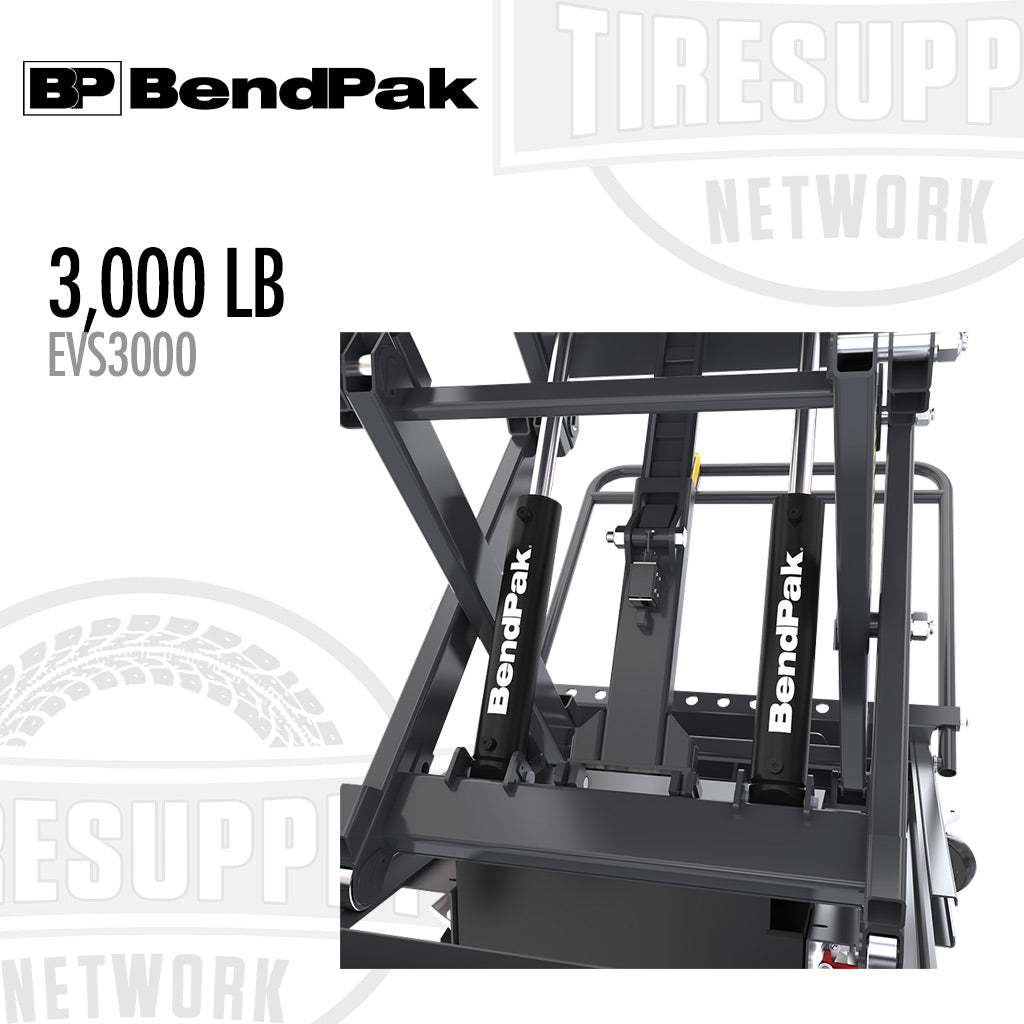 BendPak | EVS3000 Rechargeable 12V Battery Pack & EV Powertrain Lift Table, 3000-lb Capacity (5175611)