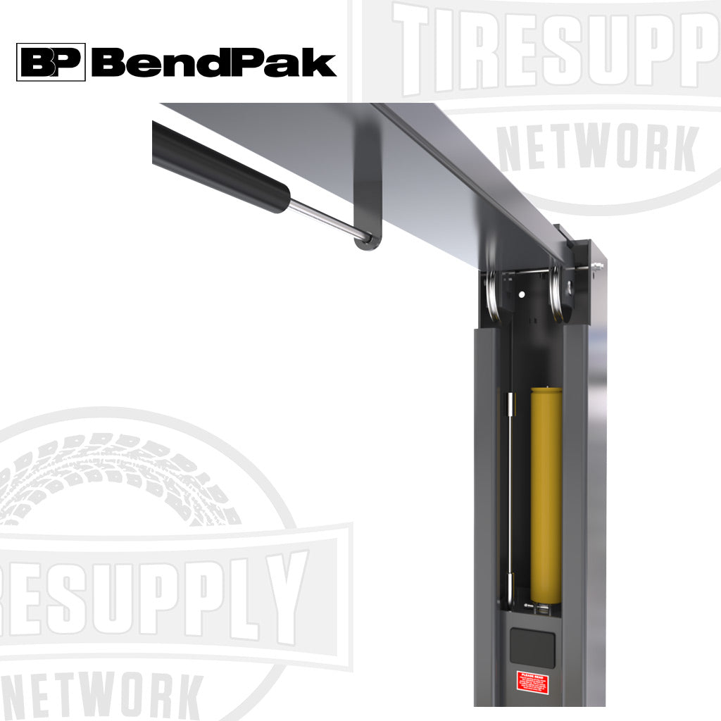 BendPak | 2-Post Lift 20,000 lb Capacity / Adaptable Clearfloor / High-Rise / Heavy-Duty Twin Post Lift 20AP (5175614)