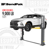 BendPak 9APF | 2-Post Lift 9,000 lb Capacity Open-Top - Low Ceilings