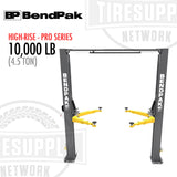 BendPak | 2-Post Lift 10,000 lb Capacity Adaptable Clearfloor - High Rise - 10APX Pro Series(5175648)