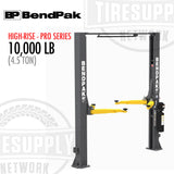 BendPak | 2-Post Lift 10,000 lb Capacity Adaptable Clearfloor - High Rise - 10APX Pro Series(5175648)