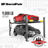 BendPak 5175863 4 post lift HD 9SXW, 9000 lb capacity