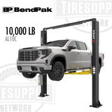 BendPak APEX AL10C | 2-Post Lift 10,000 lb Capacity - Clearfloor