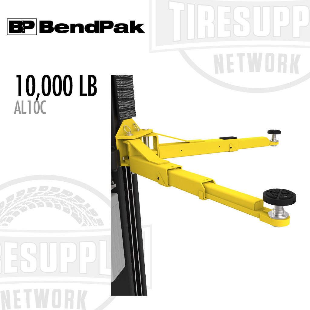 BendPak APEX AL10C | 2-Post Lift 10,000 lb Capacity - Clearfloor