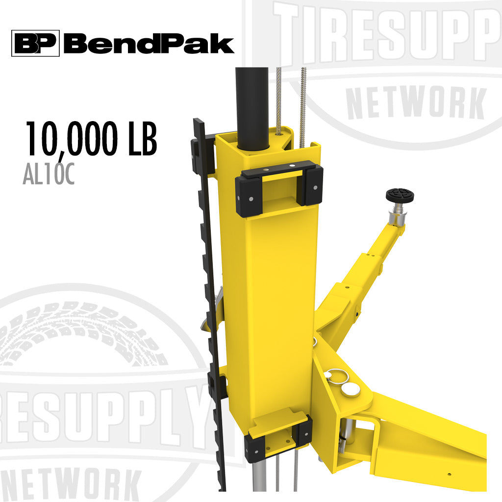 BendPak APEX AL10C | 2-Post Lift 10,000 lb Capacity - Clearfloor
