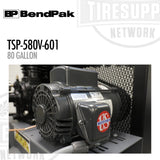BendPak TSP-580V-601 | Patriot Series 80-Gallon Vertical Tank Air Compressor, 2-Stage, 5 hp
