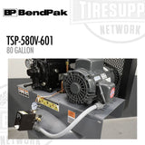 BendPak TSP-580V-601 | Patriot Series 80-Gallon Vertical Tank Air Compressor, 2-Stage, 5 hp