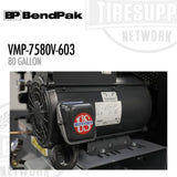 BendPak | VMP-7580V-603 Patriot Series 80-Gallon Vertical Tank Air Compressor, 3PH, 7.5 hp (5179113)