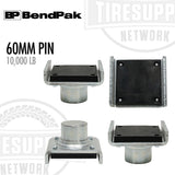 BendPak | Truck & SUV Frame Cradle Pads for 2-Post Lifts, 60mm Pin, 10k-lb Capacity, Set of 4 (5215761)
