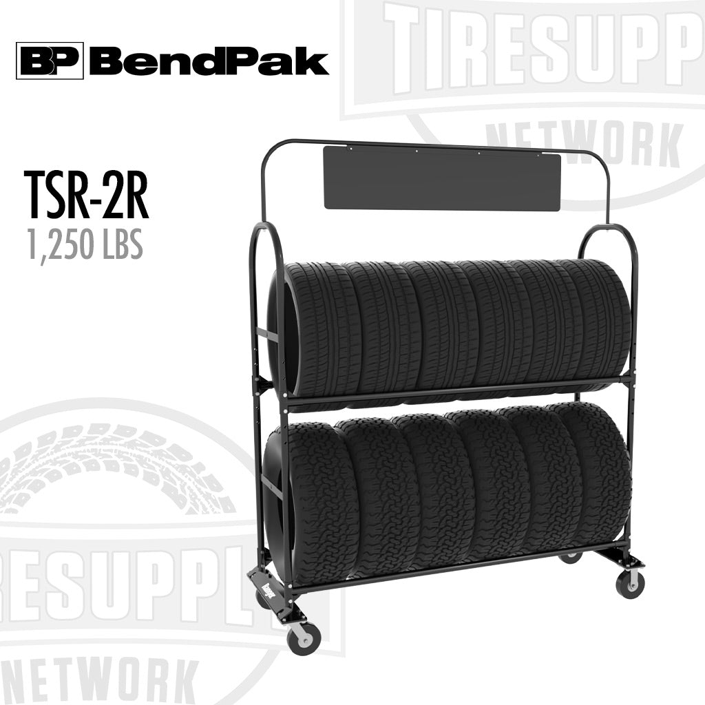 BendPak 5216274 | TSR-2S Tire Storage Rack - Capacity 1,250 lb