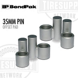 Metallic cylindrical components with BendPak branding on a white background. 5601179