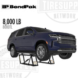 BendPak 8000TL, quickjack portable car lift, 8000 lb capacity