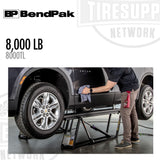 BendPak | Portable Car Lift 8,000-lb Capacity - QuickJack - 24.25″ Rise - 70.75″ Frame Length (8000TL)