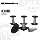 BendPak | QuickJack 8000TLX Bundle with Lift, Wall Hangars, SUV & Truck Adapter Set, 8000-lb Capacity (8000TLX-Bundle)