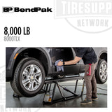 BendPak | Portable Lift 8,000-lb Capacity - QuickJack - SUV & Truck -  Extended Length - 24.25″ Rise - 76″ Frame (8000TLX)