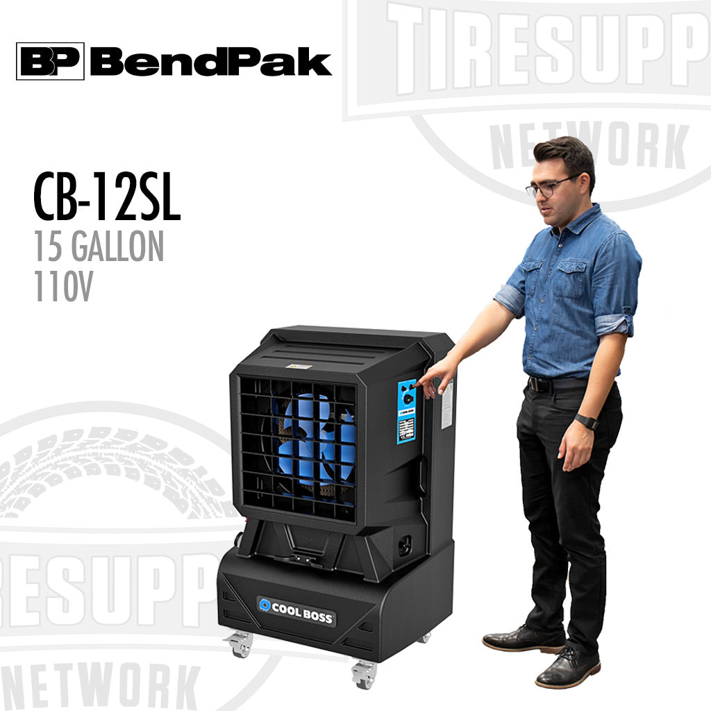 BendPak | Cool Boss CB-12SL Airflow Extreme Portable Air Cooler - 15 Gallon (CB-12SL)