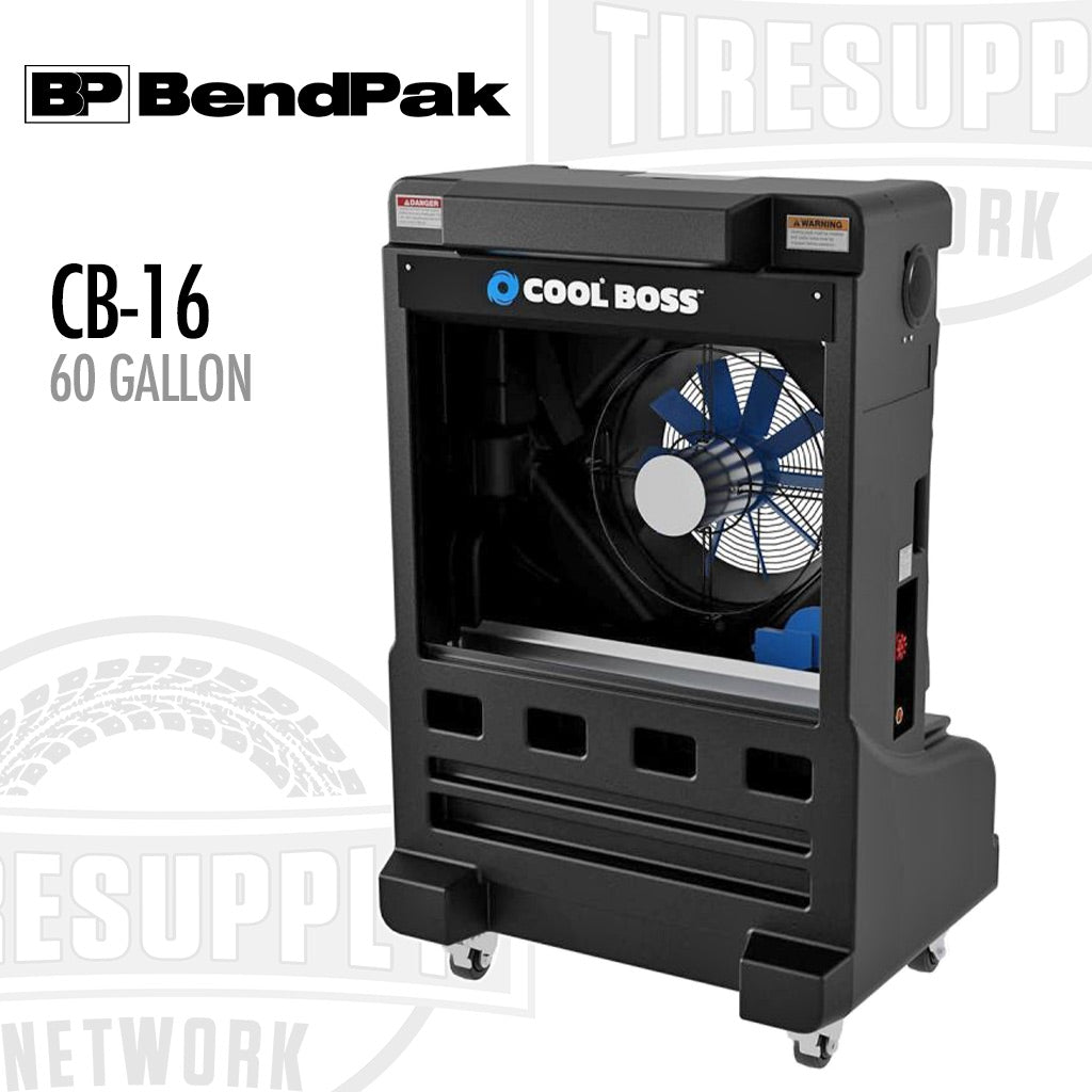 BendPak | Cool Boss CB-16 Airflow Extreme Portable Air Cooler - 60 Gallon (CB-16)