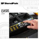 BendPak | Ranger LS45DS Sonar 3D Laser-Spot Wheel Balancer with Flange Press Plate (LS45DS)