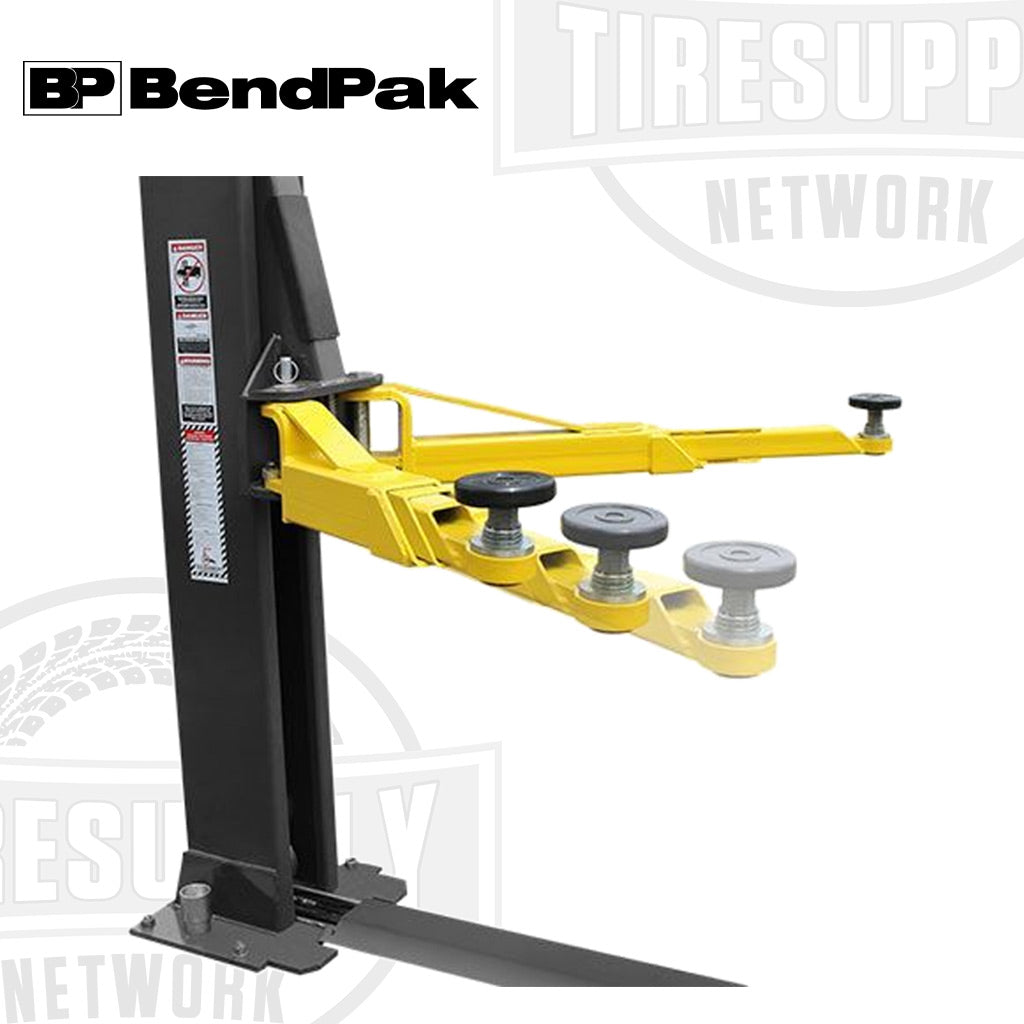 BendPak | 2-Post Lift 12,000 lb Capacity / Floorplate / Direct-Drive / Triple-Telescoping Arms (XPR-12FDL)