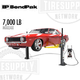 BendPak MAXJAX portable 2 post car lift, 7,000 lbs