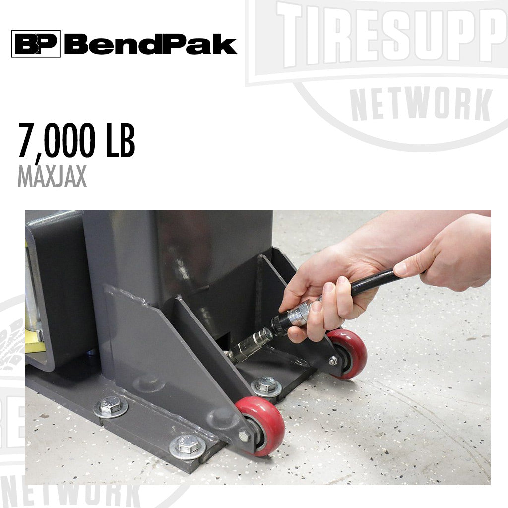 BendPak MaxJax M7K | 2-Post Lift 7,000-lb Capacity - Portable