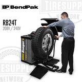 BendPak | Ranger RB24T Truck Wheel Balancer with Adapter Kit & Quick-Chuck, 40mm Shaft, 30″ Wheel Capacity (5140149)