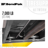 BendPak | 4-Post Lift 7,000 lb Capacity / Narrow Car Lift / High Rise - HD-7P (5175510)
