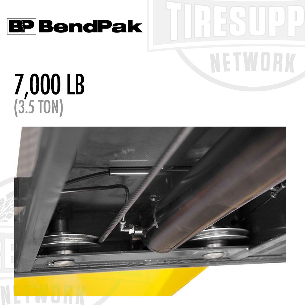 BendPak | 4-Post Lift 7,000 lb Capacity / Narrow Car Lift / High Rise - HD-7P (5175510)