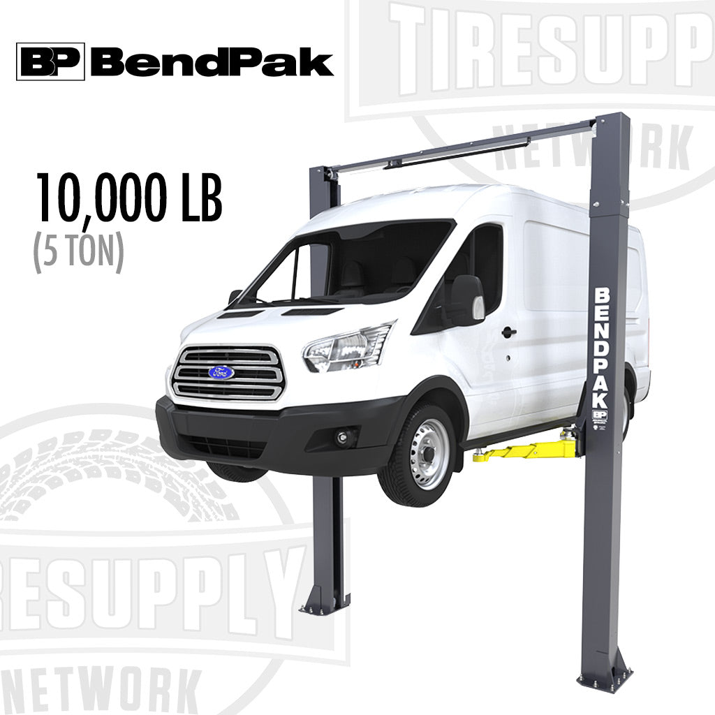 BendPak | 2-Post Lift 10,000 lb Capacity / Adaptable Clear-floor / Adjustable Width / High-Rise 10APX-181 (5175307)