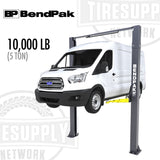 BendPak | 2-Post Lift 10,000 lb Capacity / Adaptable Clear-floor / Adjustable Width / High-Rise 10APX-181 (5175307)