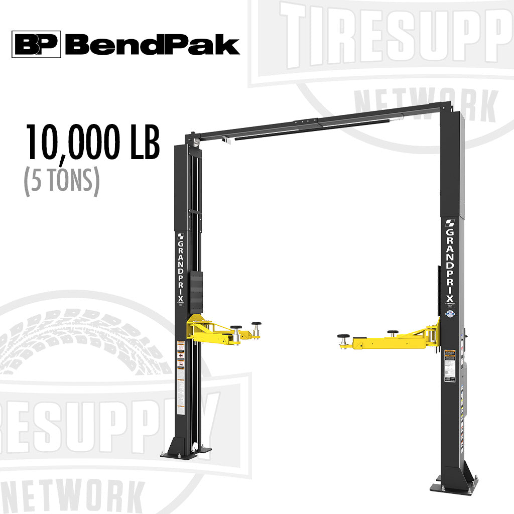 BendPak | 2-Post Lift 10,000 lb Capacity - Clear Floor - GrandPrix GP-10C (5175824)
