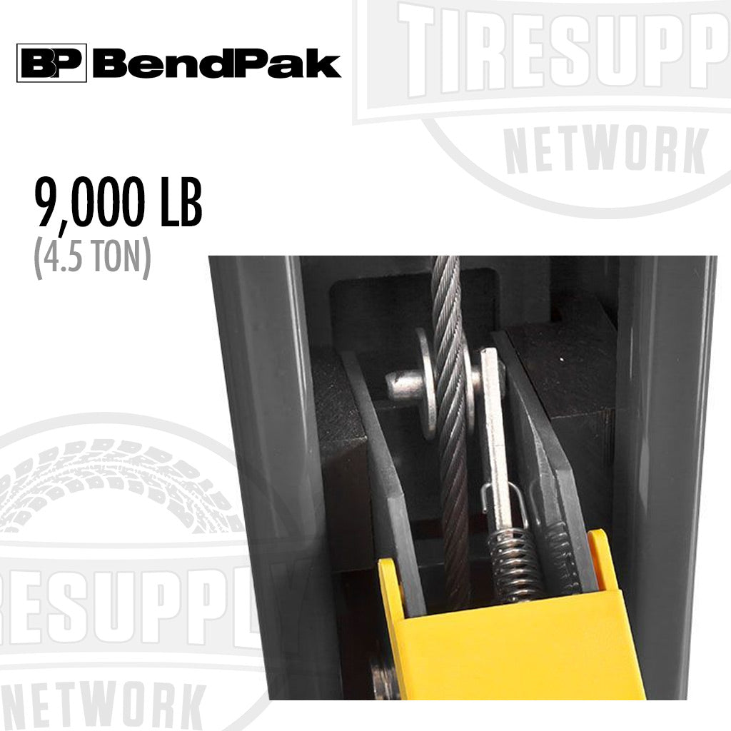 BendPak | 4-Post Lift 9,000 lb Capacity / Dual Platform / Super Wide - HD-9SW (5175023)
