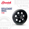 Replacement wheel TC400 with Branick and TireSupply Network branding on a white background 106-016.