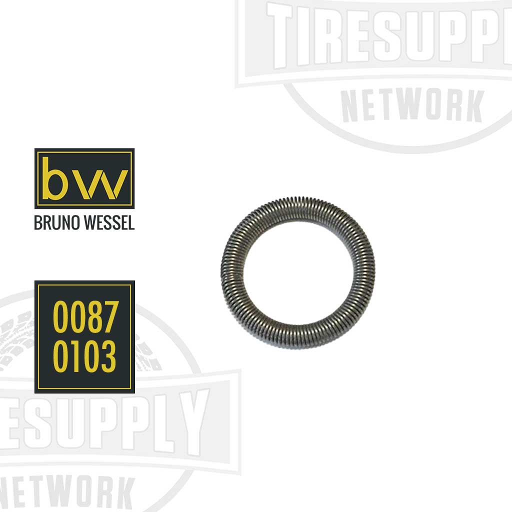 A spring ring head replacement part for Bruno Wessel tire stud insertion tools. 0087. 0103.