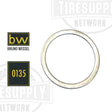 A steel ring replacement part for Bruno Wessel tire stud insertion tools, with the product number 0135 displayed.
