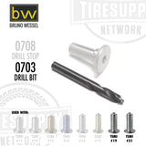 Brun Wessel drill bit 0703 for TSMI 19 & 21