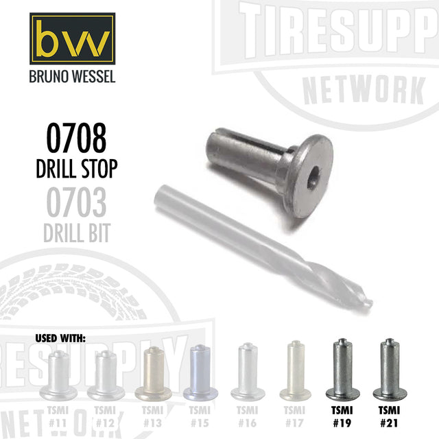 Bruno Wessel 0708 Drill Stop for TSMI 19 & 21