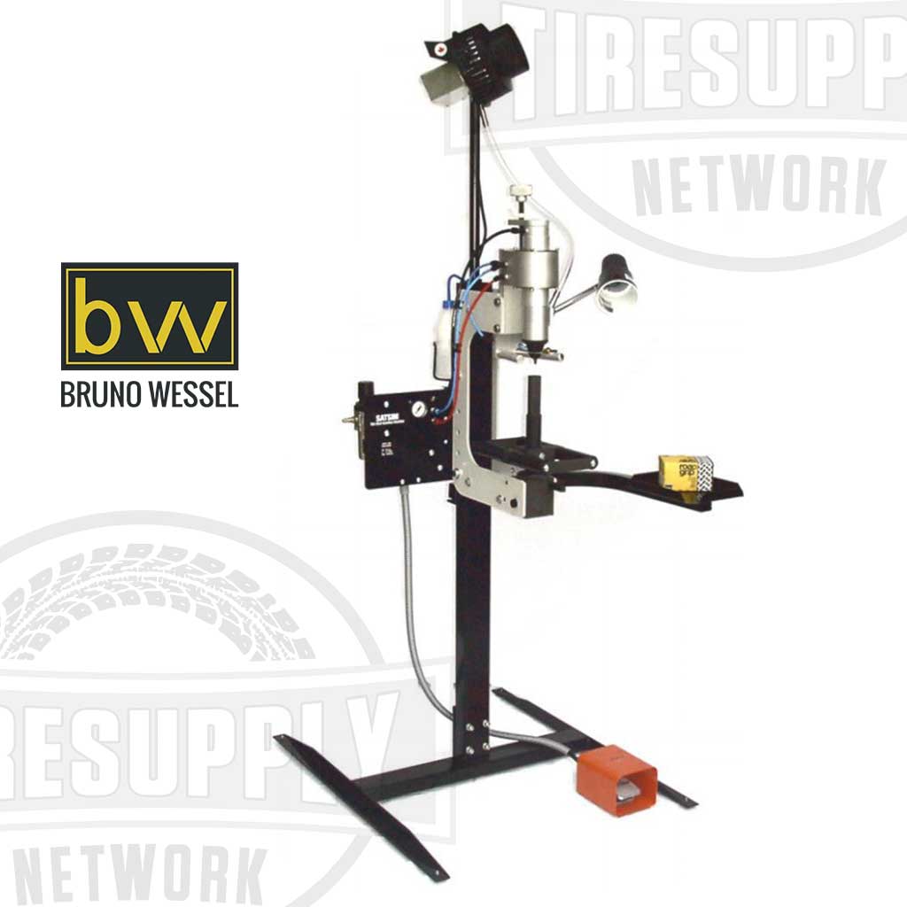 Bruno Wessel SATSIM-EP Style automatic tire stud insertion machine.