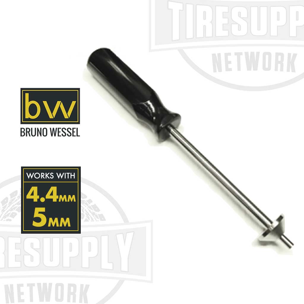 Bruno Wessel | SRT-4.4 Stud Removal Tool with 5mm &amp; 4.4mm Tips for Lightweight Steel Studs #12 and #13 (STP0016)